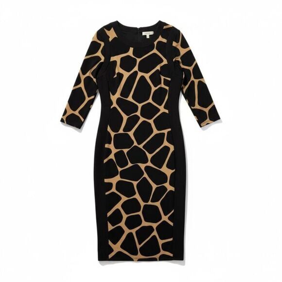 Maggy London Dresses & Skirts - 🦒 Maggy London Giraffe Print Sheath Dress – Size 10